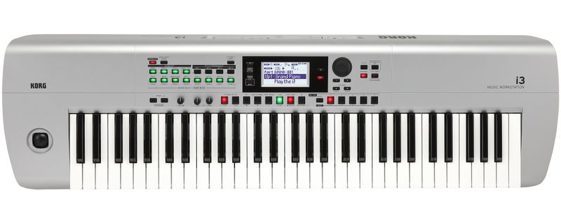 Korg i3 Music Workstation Matte Silver – bild 2