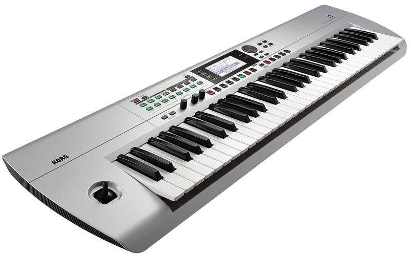 Korg i3 Music Workstation Matte Silver – bild 3