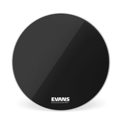 Evans BD22RBG Resonant Black bastrumskinn 22" – bild 2