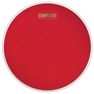 Evans B14HR Hydraulic Red Coated virvelskinn 14"