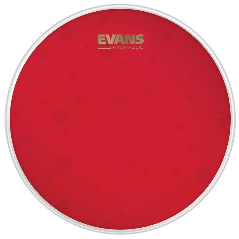Evans B14HR Hydraulic Red Coated virvelskinn 14"
