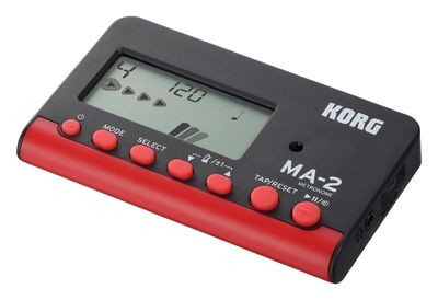 Korg MA-2 metronom, svart/röd