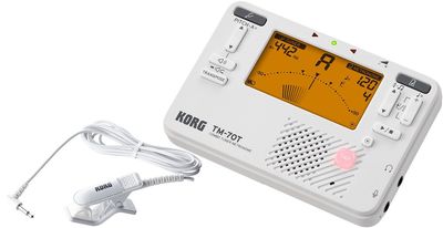Korg TM70C stämapparat och metronom, vit
