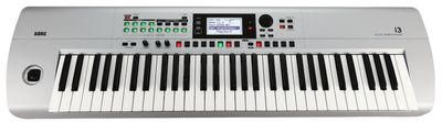 Korg i3 Music Workstation Matte Silver
