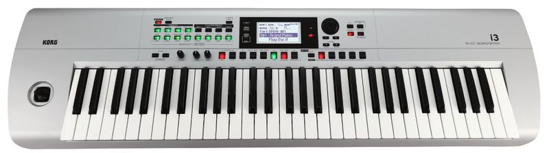 Korg i3 Music Workstation Matte Silver