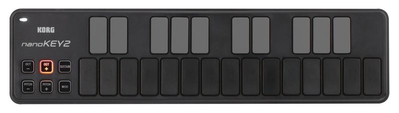 Korg nanoKEY2 Black USB MIDI-keyboard