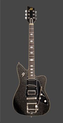 Duesenberg Paloma Black Sparkle elgitarr