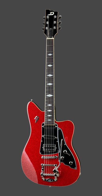 Duesenberg Paloma Red Sparkle elgitarr