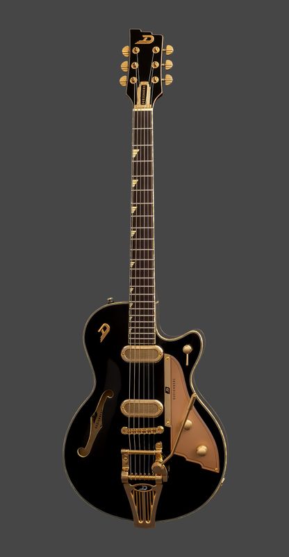 Duesenberg Starplayer TV Phonic Black elgitarr