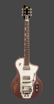 Duesenberg Julia Catalina Sunset Rose elgitarr
