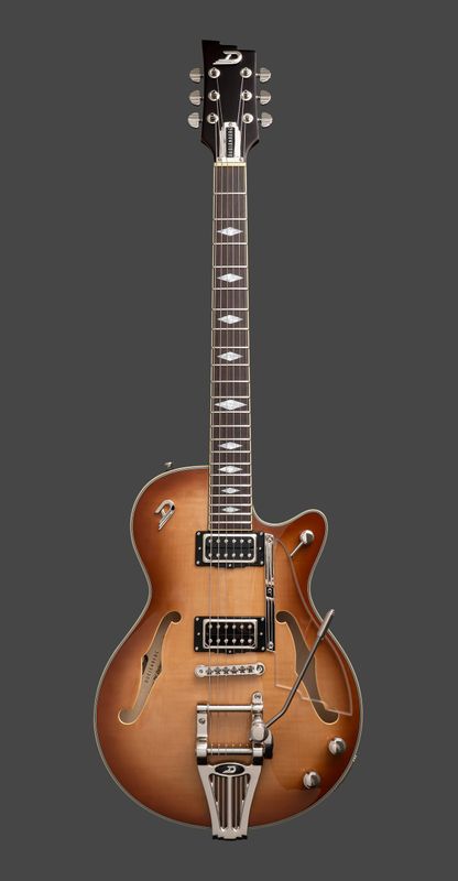 Duesenberg Starplayer TV DLX Light Antique Burst elgitarr