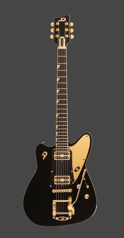 Duesenberg Falken Tremolo Matt Black elgitarr