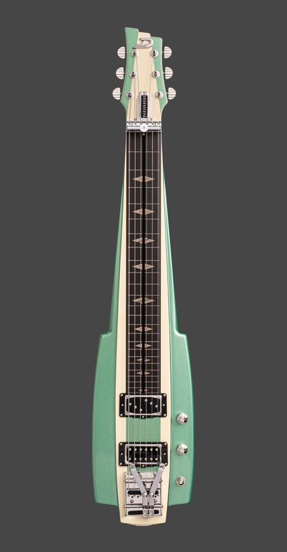 Duesenberg Lap Steel Fairytale Harbor Green and White