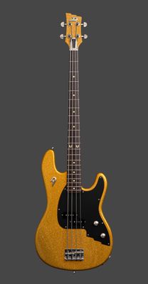 Duesenberg Alliance Series Chris Chaney Bass Gold Sparkle elbas