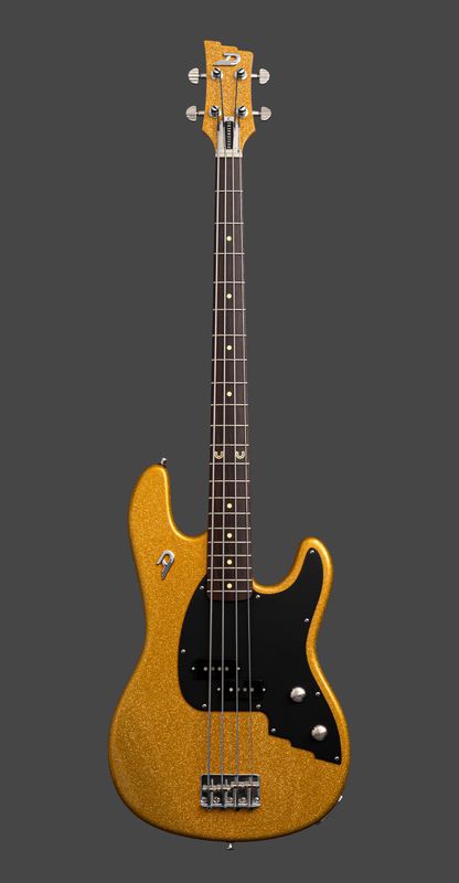 Duesenberg Alliance Series Chris Chaney Bass Gold Sparkle elbas