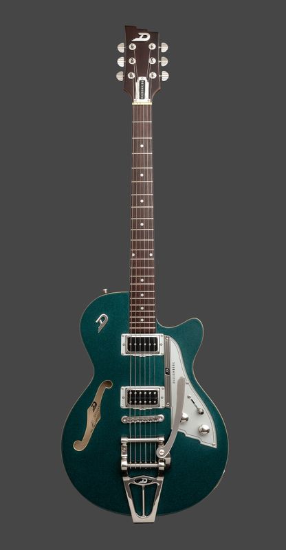 Duesenberg Starplayer CBR Catalina Green elgitarr