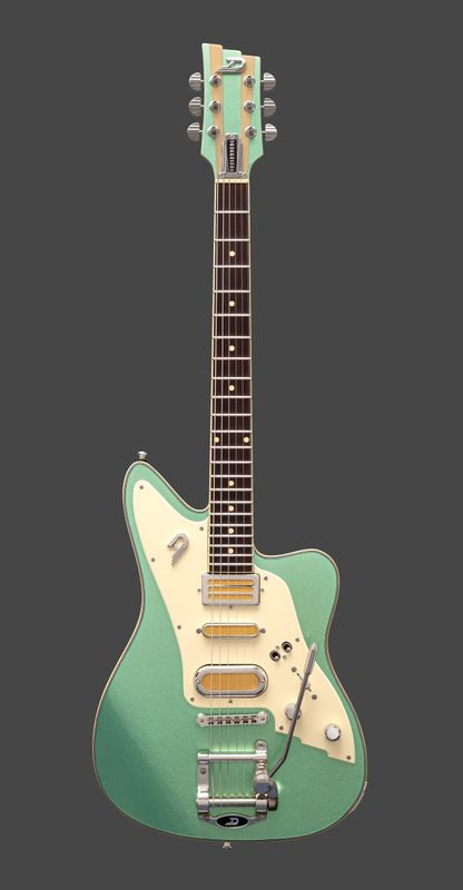 Duesenberg Alliance Series Joey Landreth Manitoba Green elgitarr