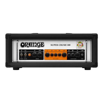 Orange Super Crush 100 förstärkartopp, svart