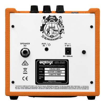 Orange Crush Mini minikombo, svart – bild 5