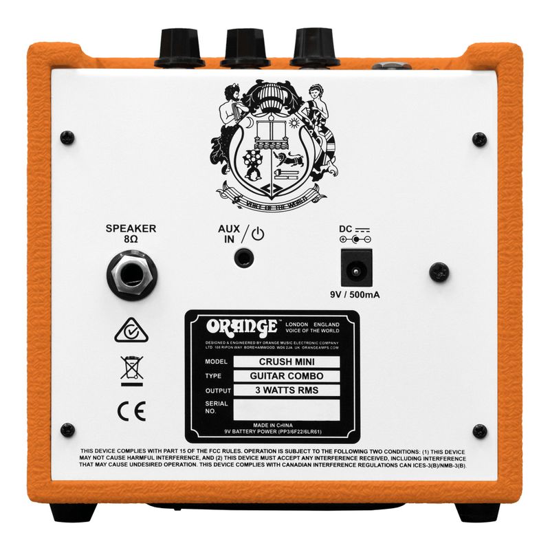 Orange Crush Mini minikombo, svart – bild 5