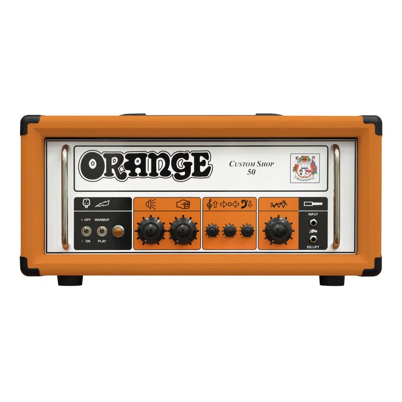 Orange Custom Shop 50 förstärkartopp