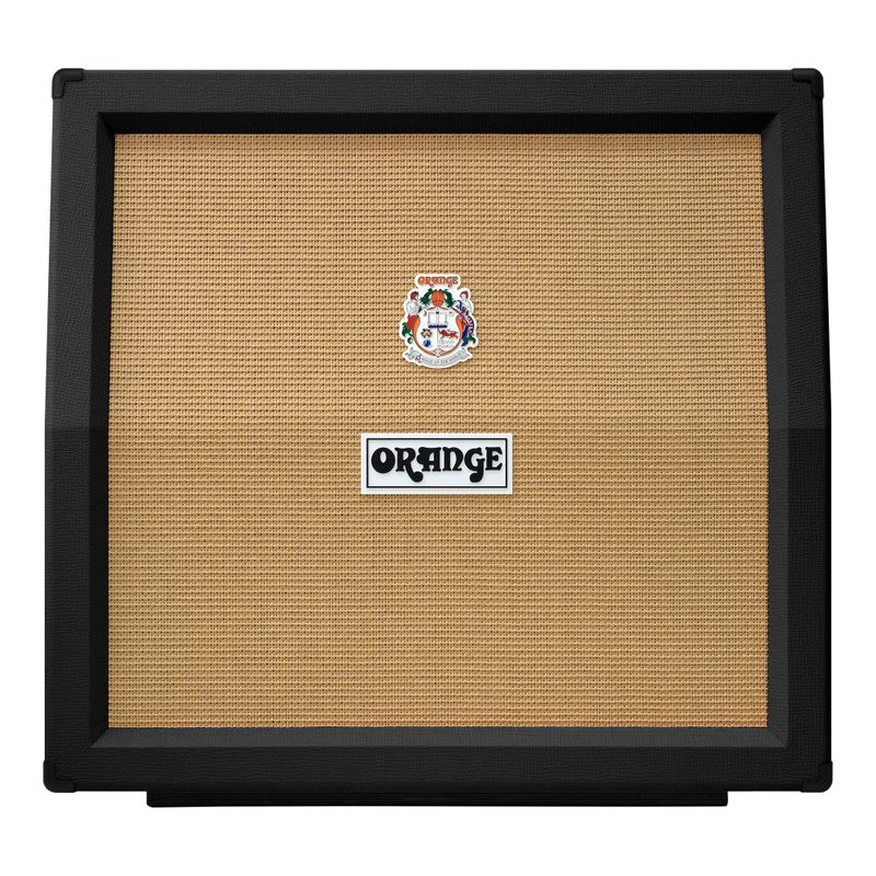 Orange PPC412AD högtalarlåda 4x12 vinklad, svart
