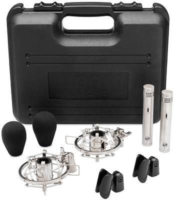 Warm Audio WA84 Stereo Pair Nickel