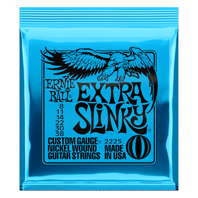 Ernie Ball 2225 Extra Slinky Nickel elgitarrsträngar