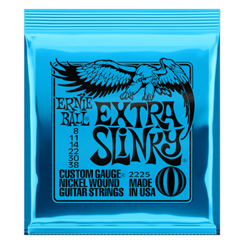 Ernie Ball 2225 Extra Slinky Nickel elgitarrsträngar