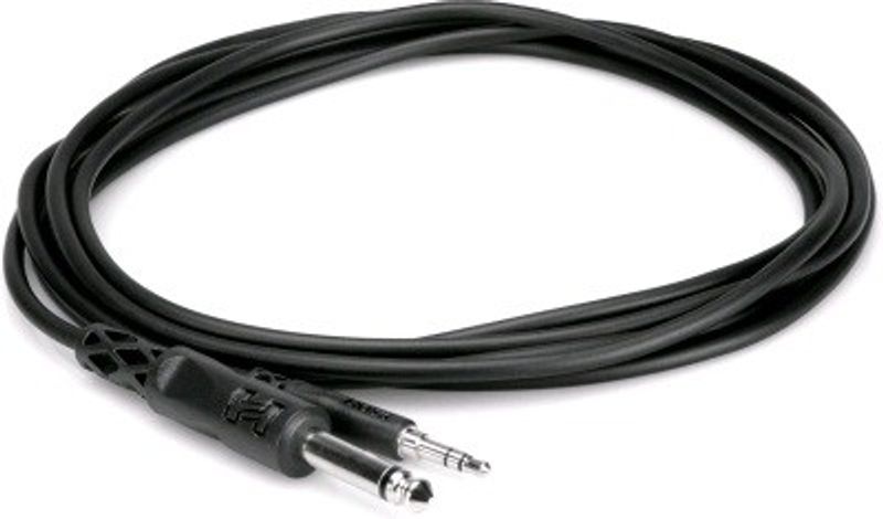 Hosa CMP-103 monokabel, 6,3 mm tele – 3,5 mm stereo, 0,9 m