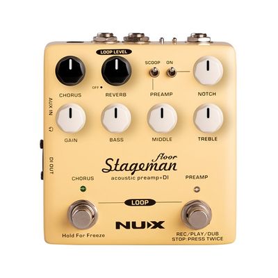 NUX Stageman Floor akustisk preamp & DI
