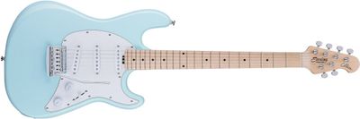 Sterling by Music Man Cutlass CT30SSS elgitarr, Daphne Blue