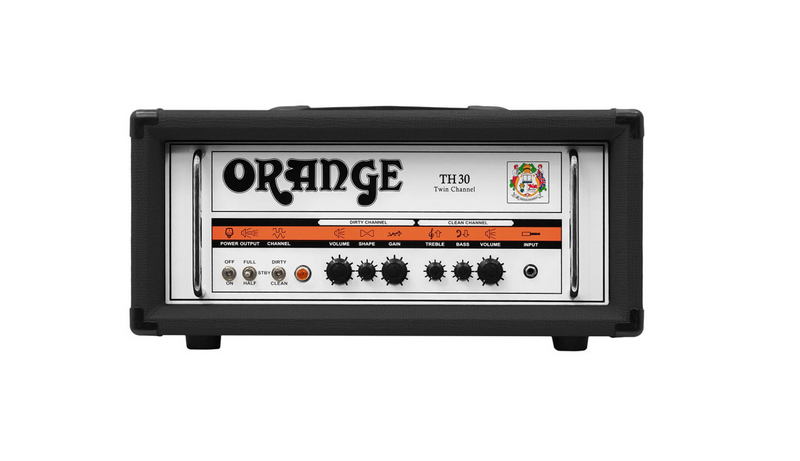 Orange TH30 förstärkartopp, svart