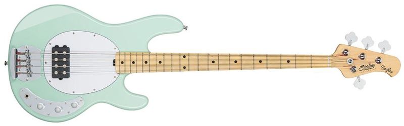 Sterling by Music Man StingRay RAY4 elbas, Mint Green