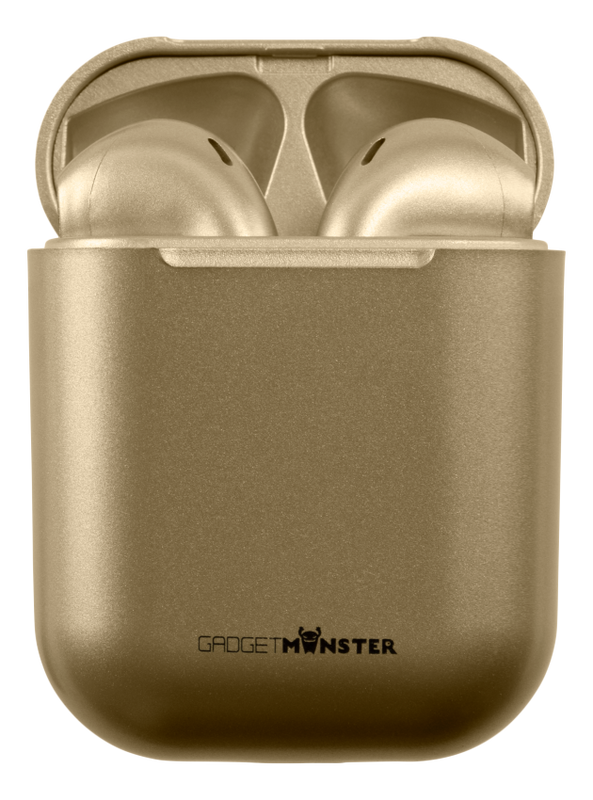 Headphones TWS Earbuds, gold
