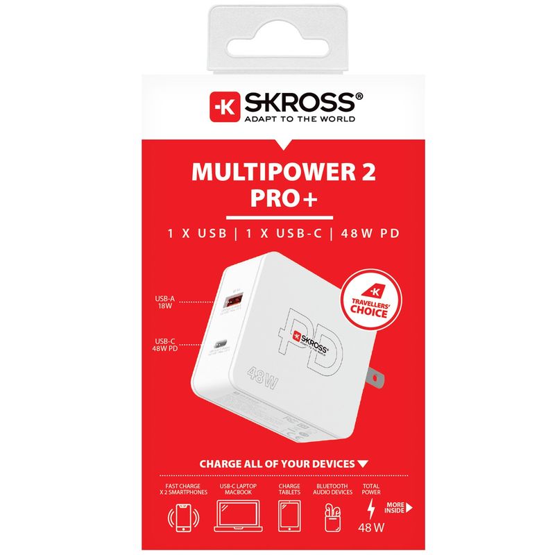 Multipower 2 Pro+ US
1xUSB-C PD 
1xUSB-A 
48W