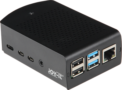 Aluminium Case for Raspberry Pi 4  with Vesa 75 mount