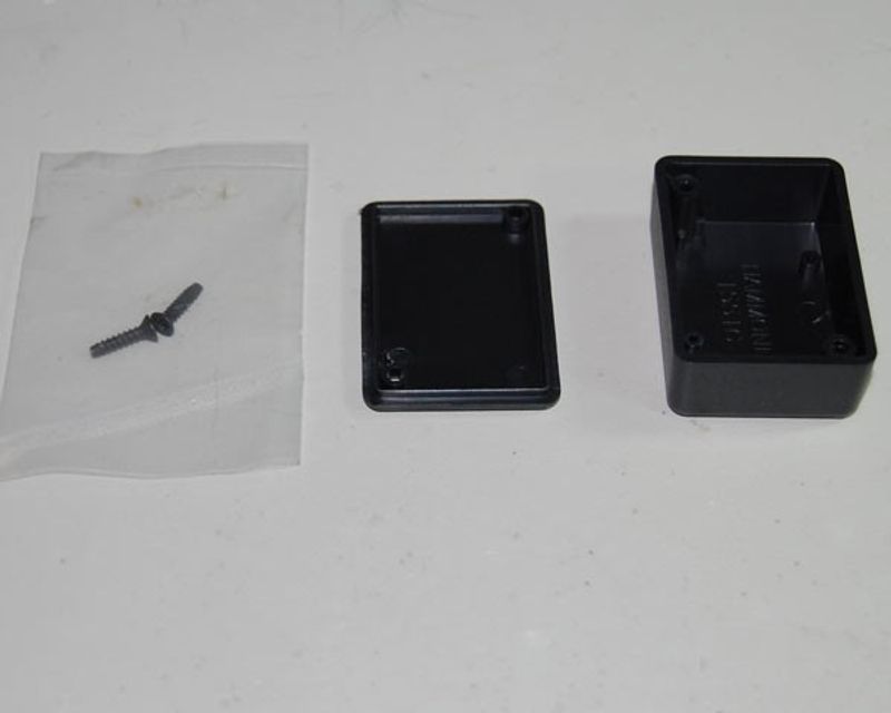 Plastbox small Black