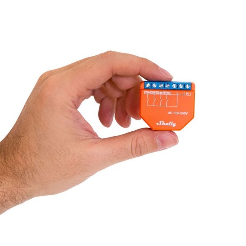 Shelly Plus i4 - Fyrkanalig digital controller