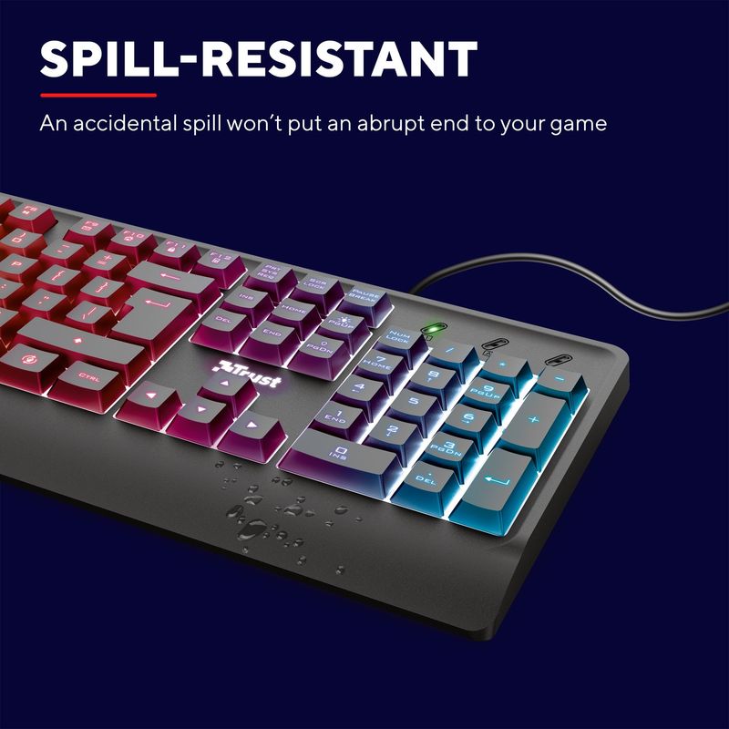 Ziva Gaming keyboard LED Nordic