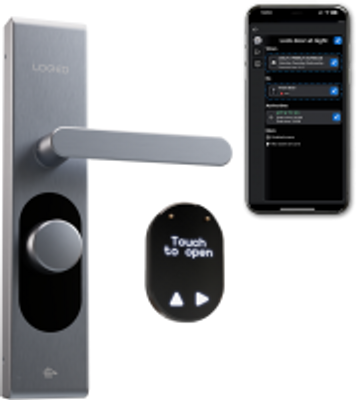 Shelly LOQED Touch Smart Lock Stainless Steel