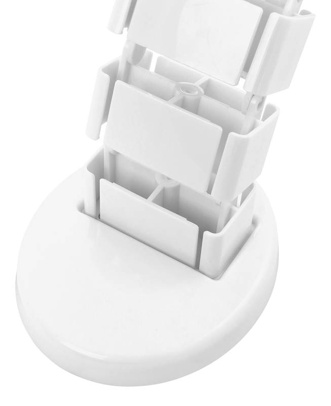 DELTACO Office, Spine Cable Organizer & Hider, White