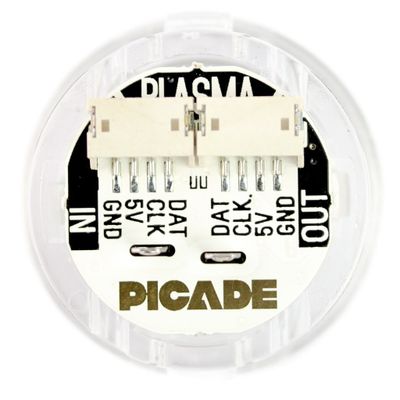 Picade Plasma Kit - Illuminated Arcade Buttons - 6-button kit