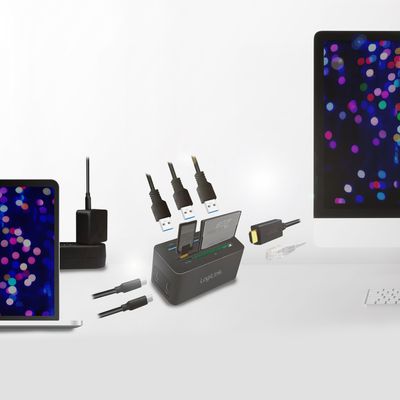 PC-/Mac-minidocka HDMI, USB-C, USB
