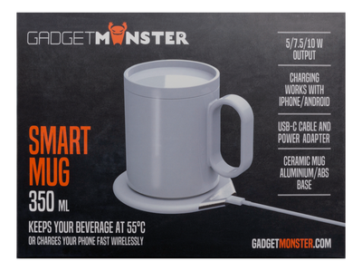 Muggvärmare & trådlös laddare