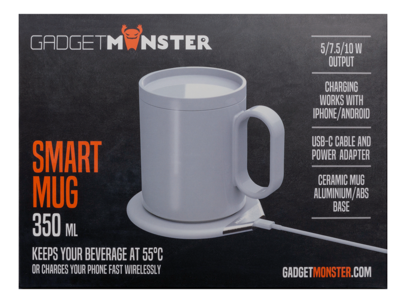 Muggvärmare & trådlös laddare