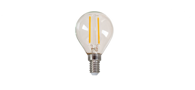 FYND LED lampa Filament E14, P45, 2,2W, 250 lm