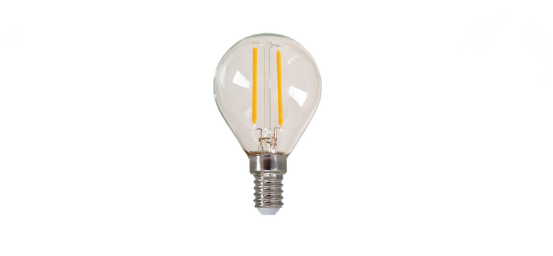 FYND LED lampa Filament E14, P45, 2,2W, 250 lm