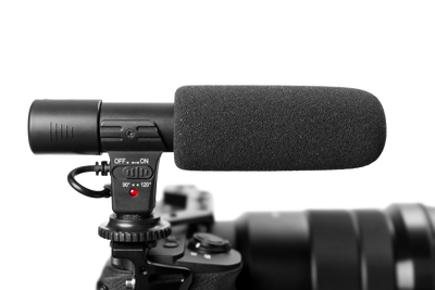 Vlogg mikrofon för mobil eller kamera