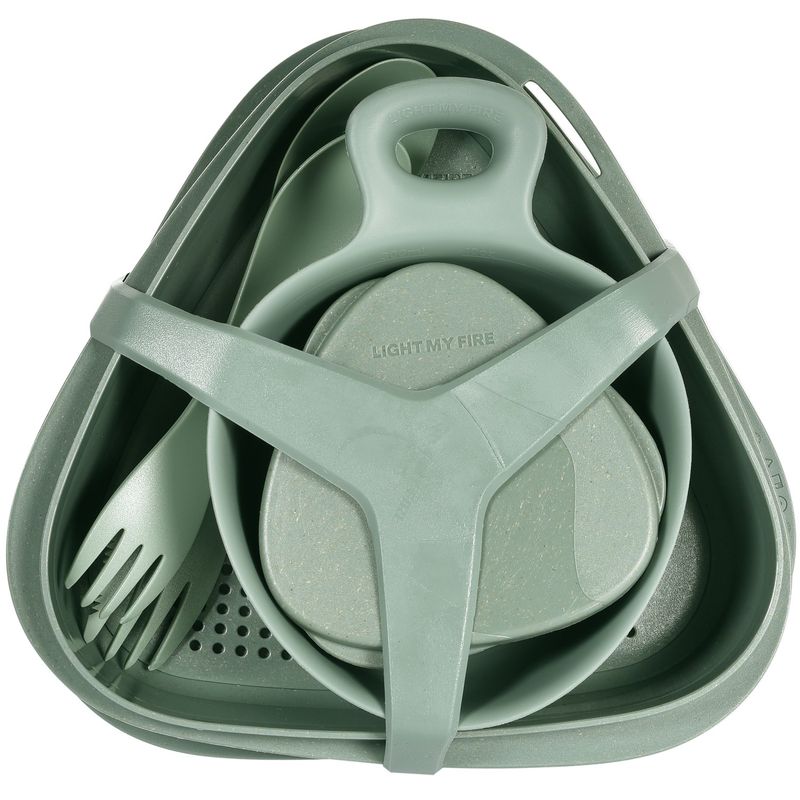 Outdoor MealKit 8pcs 
Color: Hazy Blue